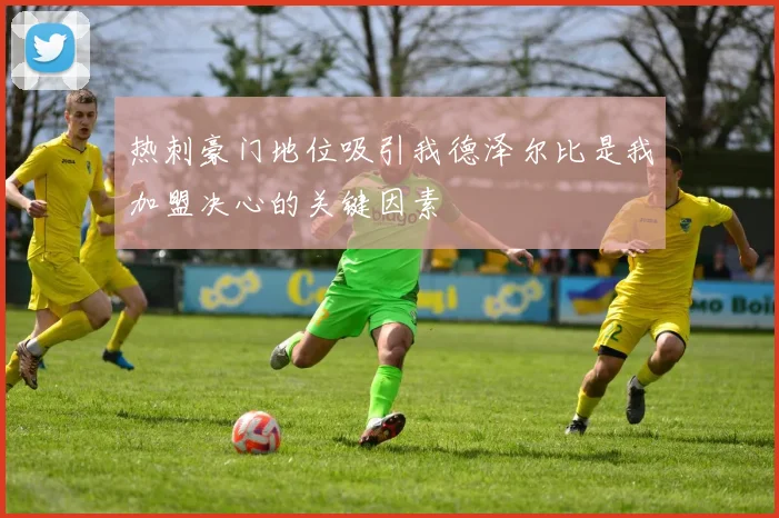 热刺豪门地位吸引我德泽尔比是我加盟决心的关键因素